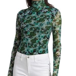 GANNI
Kelly Floral Mesh Top SIZE 4